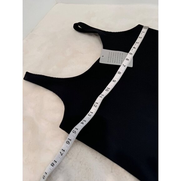 New Ingrid+Isabel Women's Size M Rib Full Length Maternity Bodysuit Black - Picture 5 of 12